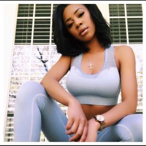 NEW, 2pc set Sports Bra and matching leggings.